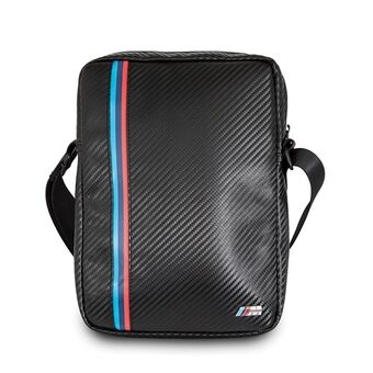 Torba BMW BMTB8MCPBK Tablet 8" musta/musta hiilikuitu / tricolor-raita