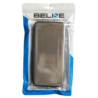 Beline Case Book Magneettinen Redmi 9A teräs/teräs