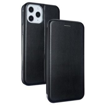 Beline Book Magnetic Case iPhone 12 Pro Max 6,7" musta/musta