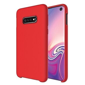 Beline Case Silicone Samsung S10 Plus punainen/punainen