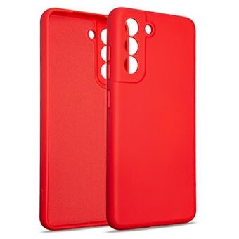 Beline Case Silicone Samsung S21 FE punainen / punainen