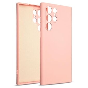 Beline Case Silicone Samsung S22 Ultra Pink Gold / Pink Gold