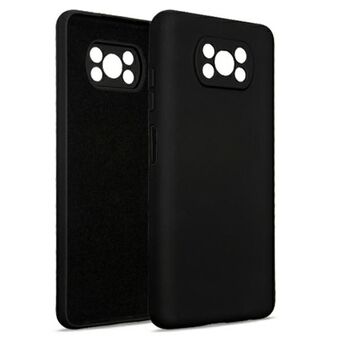 Beline Case Silicone Xiaomi Poco X3 musta/musta