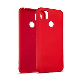 Beline Case Silicone Xiaomi Redmi 10C punainen / punainen