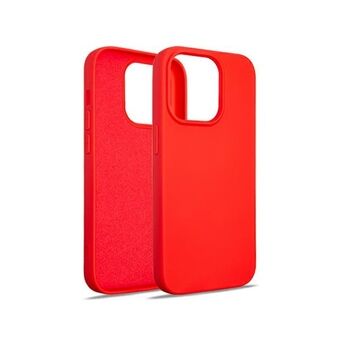 Beline Case Silicone iPhone 14 Pro 6,1" punainen/punainen