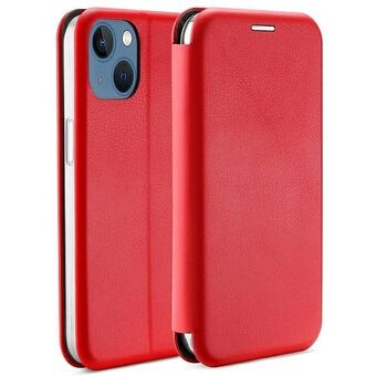 Beline Book Magnetic Case iPhone 14 Plus 6,7" punainen/punainen