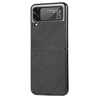 Beline Etui Carbon -kotelo Samsung Z Flip 4:lle, musta
