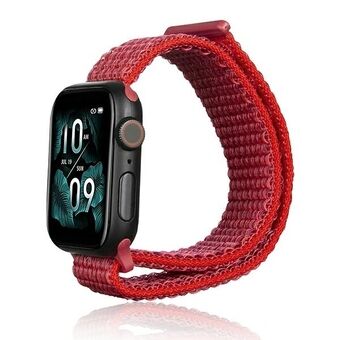 Beline Apple Watch Nylon ranneke 38/40/41mm punainen/punainen
