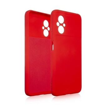 Beline Silicone Case Xiaomi Poco M5 punainen/punainen