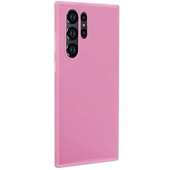 Beline Case Candy Sam S23 Ultra S918 vaaleanpunainen/vaaleanpunainen