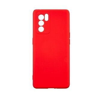 Beline Silicone Cover Oppo Reno 6 Pro 5G punainen/punainen