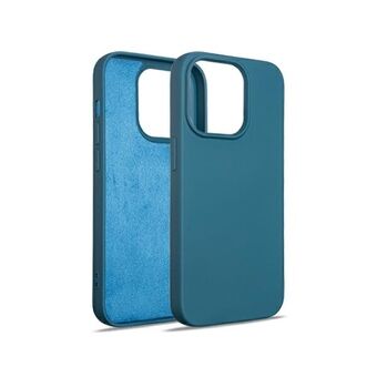 Beline Etui Silikoni iPhone 15 Pro 6,1" sininen
