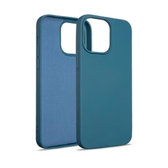 Beline Etui Silikoni iPhone 15 Pro Max 6,7" sininen/sininen