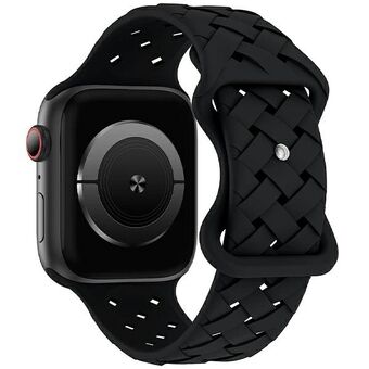 Beline pasek Apple Watch Silicone Woven 42/44/45/49mm czarny /black box

Beline-nauha Apple Watchiin, silikonikudottu, 42/44/45/49mm, musta, mustassa laatikossa