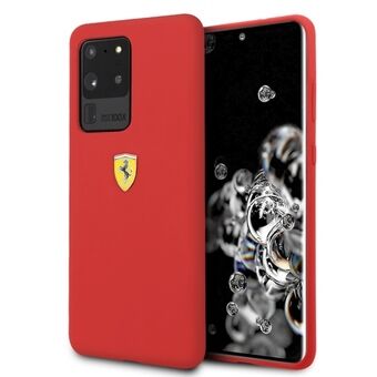 Ferrari Hardcase FESSIHCS69RE S20 Ultra G988 punainen / punainen silikoni
