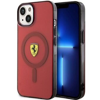 Ferrari FEHMP14SUKRR iPhone 14 6,1" punainen/punainen kovakotelo Läpinäkyvä Magsafe