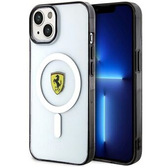 Ferrari FEHMP14SURKT iPhone 14 6,1" kirkas/läpinäkyvä kovakotelo Outline Magsafe