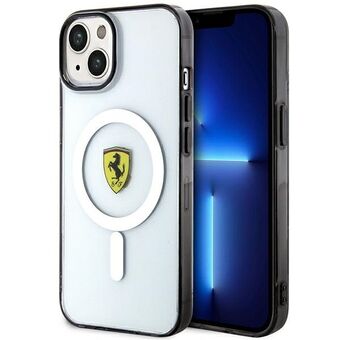 Ferrari FEHMP14MURKT iPhone 14 Plus 6,7" kirkas/läpinäkyvä kovakotelo Outline Magsafe