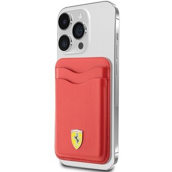 Ferrari Wallet Card Slot FEWCMRSIR punainen/punainen MagSafe Leather 2023 Collection