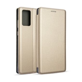 Beline Book Magnetic Case Samsung Note 20 N980 kulta/kulta