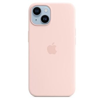 Kotelo Apple MPT73ZM/A iPhone 14 Plus 6,7" MagSafe pinkki/liitunpunainen silikonikuori