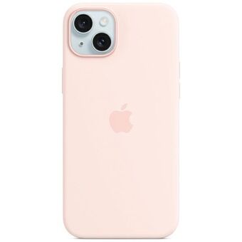 Etui Apple MT143ZM/A iPhone 15 Plus / 14 Plus 6,7 tuuman MagSafe -järjestelmälle, vaaleanpunainen silikonikotelo