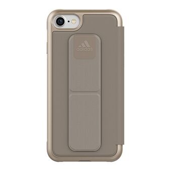 Adidas SP Folio Grip -kotelo iPhone 8:lle, beige/sesame CJ3545, iPhone 6/6S/7/SE 2020
