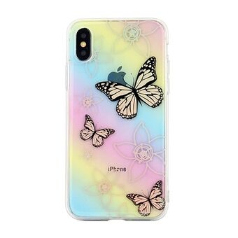 Kuviollinen iPhone Xs Max -kuorimalli 4 (perhosia)