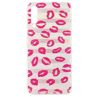 Kuviollinen iPhone X / Xs -kuorimalli 7 (suudelma)