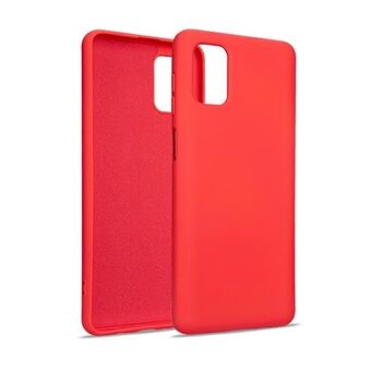 Beline Case Silicone Samsung M51 M515 punainen / punainen