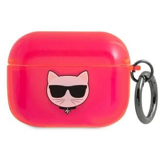 Karl Lagerfeld KLAPUCHFP AirPods Pro kansi vaaleanpunainen / pinkki Choupette