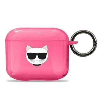 Karl Lagerfeld KLA3UCHFP AirPods 3 -kansi vaaleanpunainen / pinkki Choupette