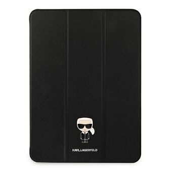 Karl Lagerfeld KLFC11OKMK iPad 11" Pro 2021 Kirjankansi musta / musta Saffiano Karl Iconic