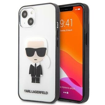 Karl Lagerfeld iPhone 13 Mini Läpinäkyvä Iconic Karl