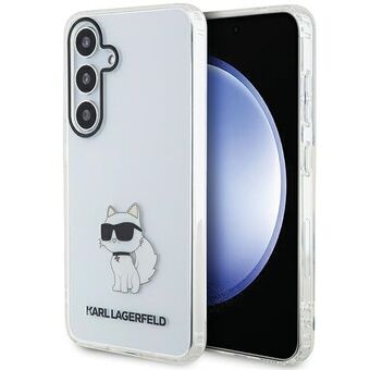 Karl Lagerfeld KLHCS24MHNCHTCT S24+ S926 läpinäkyvä kovan kuoren puhelinkotelo IML Choupettelle.