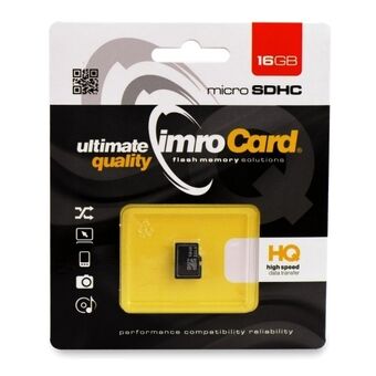 16GB Imro microSD-muistikortti ilman sovitinta