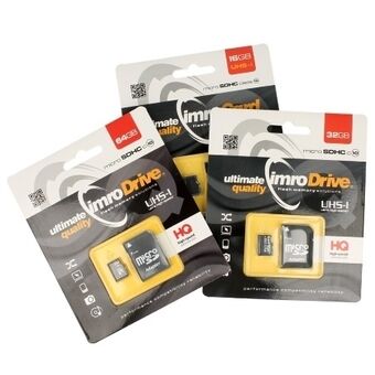 Muistikortti microSD 64GB Imro+ adp 10C