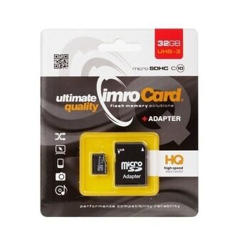 Muistikortti microSD 32GB Imro+ adp 10C UHS-3