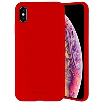 Mercury Silicone Samsung Note 20 N980 punainen / punainen