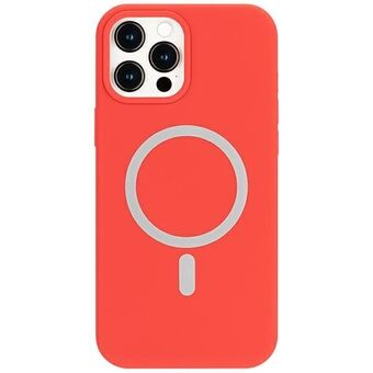 Mercury MagSafe Silicone iPhone 13 Pro Max 6,7" vaaleanpunainen / vaaleanpunainen