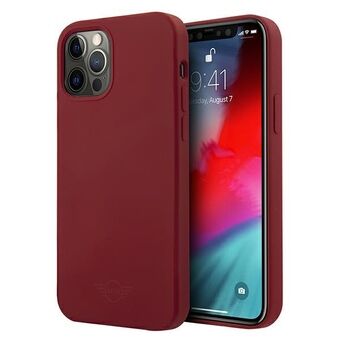 Mini MIHCP12MSLTRE iPhone 12/12 Pro 6,1" punainen/punainen kova kotelo Silicone Tone On Tone