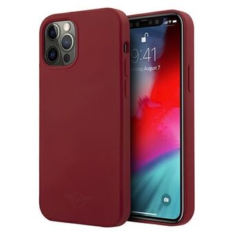 Mini MIHCP12LSLTRE iPhone 12 Pro Max 6,7" punainen/punainen kova kotelo Silicone Tone On Tone