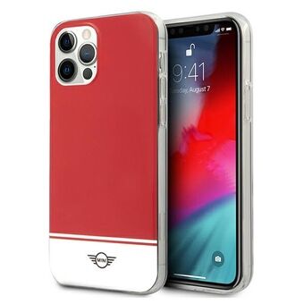 Mini MIHCP12LPCUBIRE iPhone 12 Pro Max 6,7" punainen/punainen kovakotelo Stripe Collection