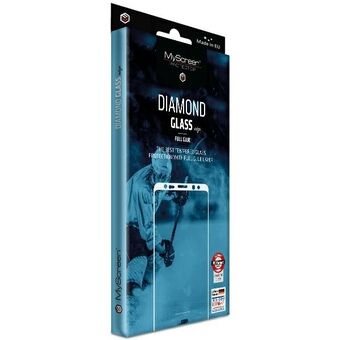 MS Diamond Glass Edge FG Motorola Moto G9 Play musta/black Full Glue E7 Plus