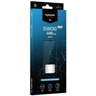 MS Diamond Glass Edge Lite FG Realme 11 musta/black Full Glue.
