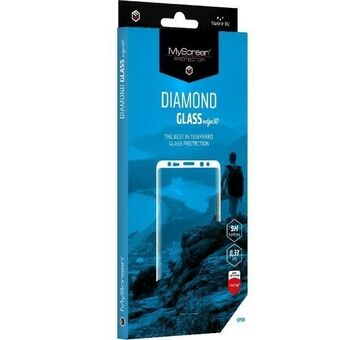 MS Diamond Glass Edge 3D Oppo Reno 10/10 Pro musta Musta lasi