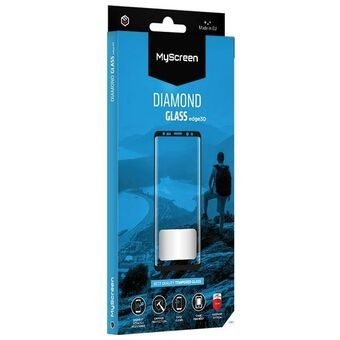 MS Diamond Glass Edge 3D OnePlus 12 5G musta/black karkaistu lasi