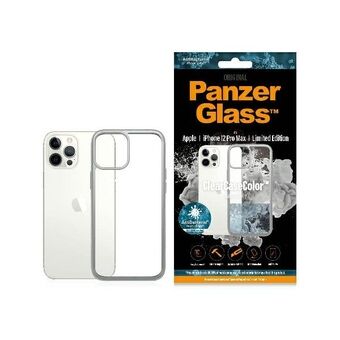 PanzerGlass ClearCase iPhone 12 Pro Max, kiiltävä hopea, AB