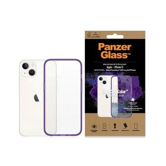 PanzerGlass ClearCase iPhone 13 6.1 "Antibacterial Military Grade Grape 0332