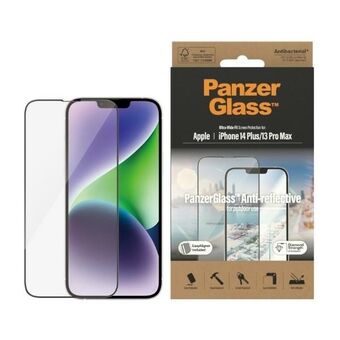PanzerGlass Ultra-Wide Fit iPhone 14 Plus / 13 Pro Max 6,7" näytönsuoja, himmentämätön, antibakteerinen, helppo asennusapuri mukana 2789.